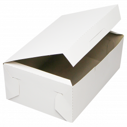Коробка для пирожных 200 x 140 x 80 самосборная, 1 шт