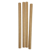 Бумажные трубочки для напитков XL 12 x 205 мм, крафт, 150 шт