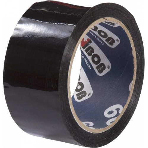 Клейкая лента UNIBOB 48 мм х 66 м, черная