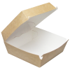 Коробка для бургеров крафт BURGER L 12 х 12 х 6 см