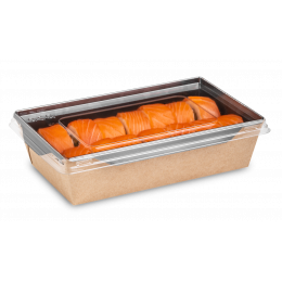 Салатник с крышкой OPSALAD 800 мл, черный (1/400)