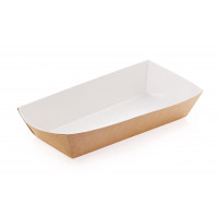 Коробка для бургеров, картофеля фри TRAY 800 22 х 11,5 см