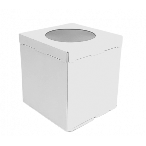 Коробка для торта с окном, 320 х 320 х 350 мм
