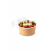 Контейнер круглый, OSQ Round Bowl 1000 мл, крафт, БЕЗ КРЫШКИ