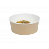 Контейнер круглый, OSQ Round Bowl 1300 мл, крафт, БЕЗ КРЫШКИ