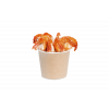 Контейнер круглый, OSQ Round Bowl 400 мл, крафт, БЕЗ КРЫШКИ